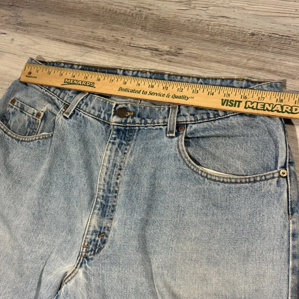 VTG 90s Levi's 560 Jeans Men's 36x29*‎ Loose Tapered Faded Denim Tag USA 38x30
